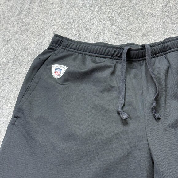 Carolina Panthers Nike Training Shorts Men L Black 9" Performance Workout - Picture 2 of 15